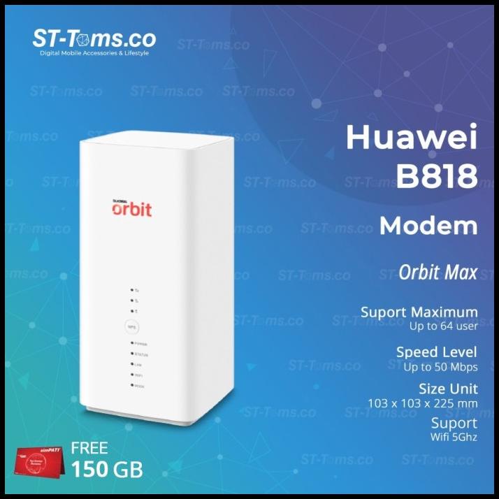Jual Huawei B818 Modem Orbit Max Telkomsel | Shopee Indonesia