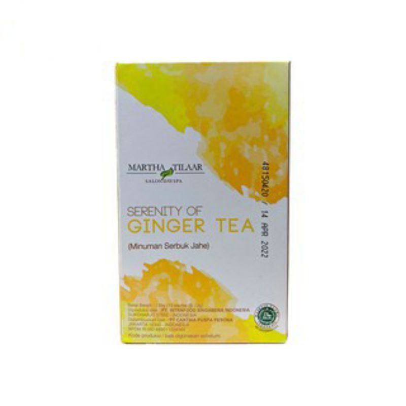 Jual Teh Seduh Jahe - Ginger Tea 1 Pack Isi 10 Sachet | Shopee Indonesia