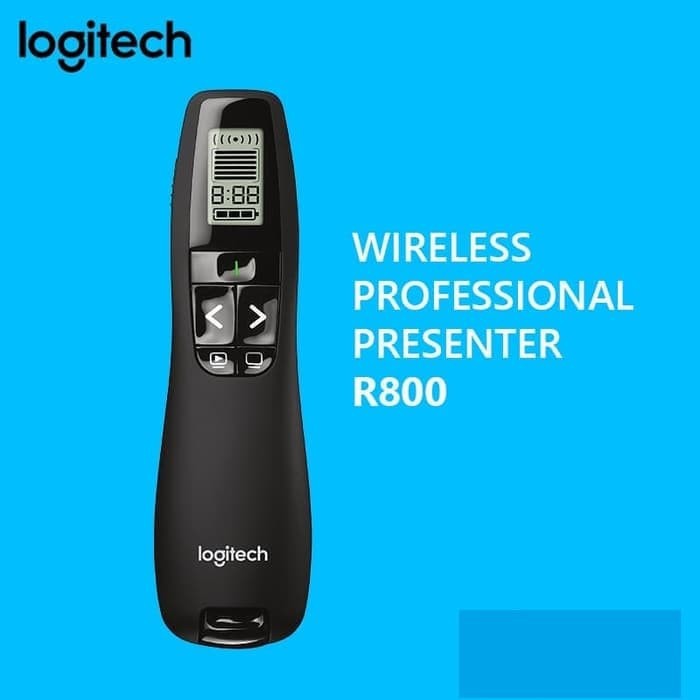 Jual Logitech R800 Laser Pointer Wireless Untuk Persentasi / Red Laser ...