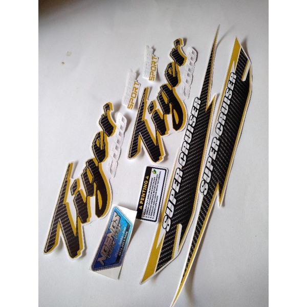 Jual striping / sticker tiger 2000 custom (UV transparan) | Shopee ...