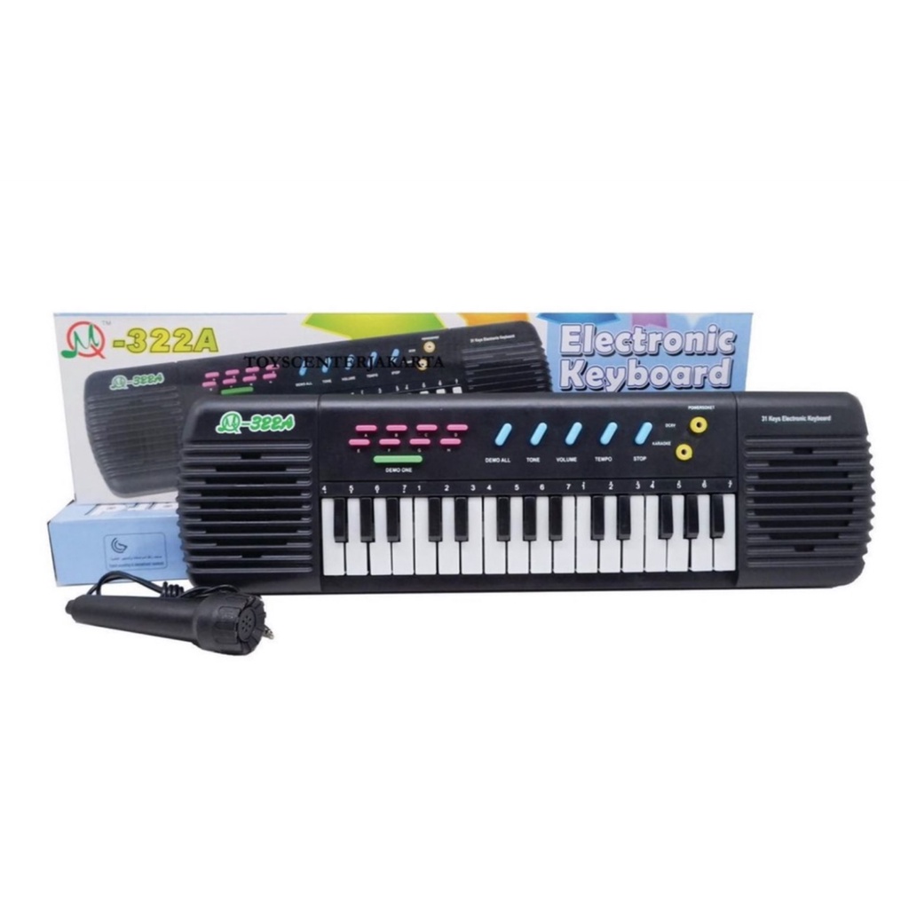 Jual JTM MAINAN MUSIK ELECTRONIC KEYBOARD PIANO EDUKASI 322A