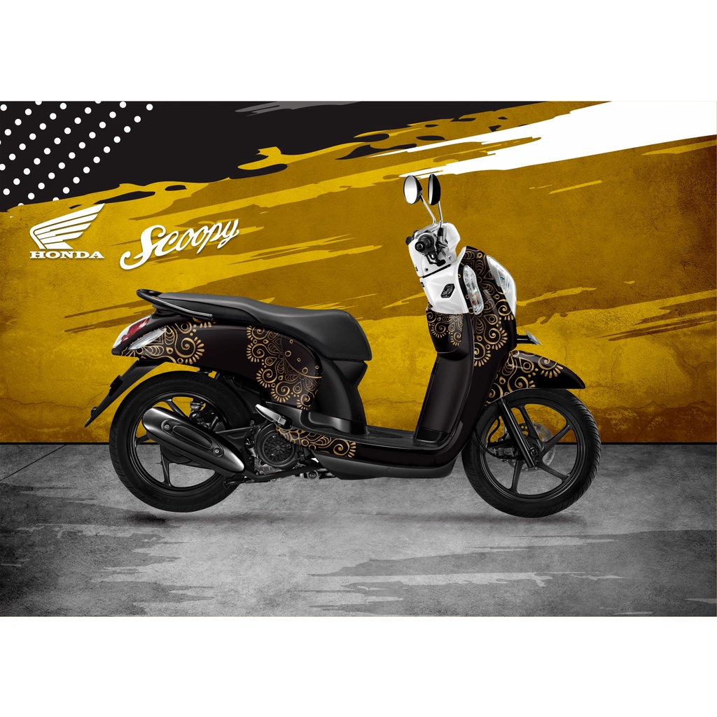 Jual Sticker Decal Honda Scoopy-Aksesories Motor Honda Scoopy Fullbody ...