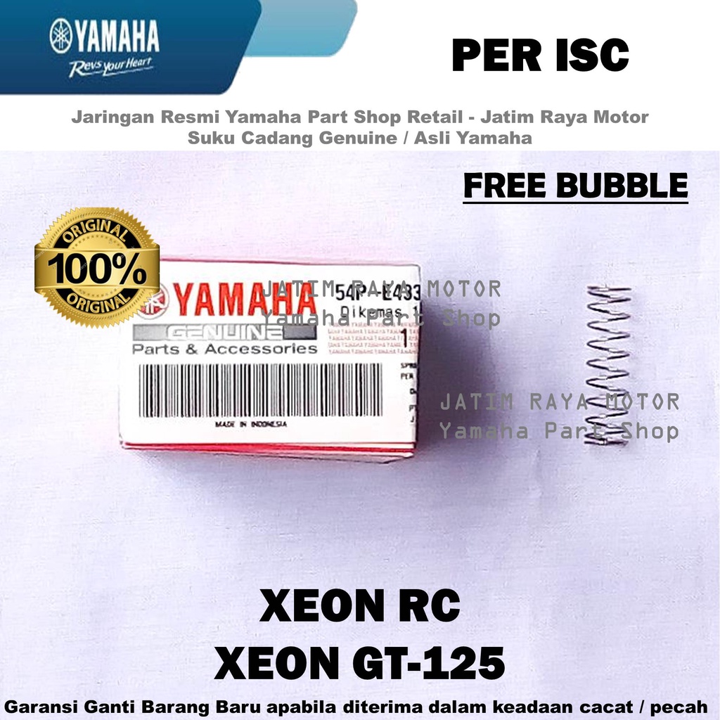 Jual Per ISC Spring Plunger Xeon RC XeonRC GT125 Asli Original Yamaha ...