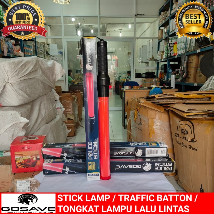 Jual Lampu Lalu Lintas Tongkat Lalin Senter Polisi Stick Warning Light ...