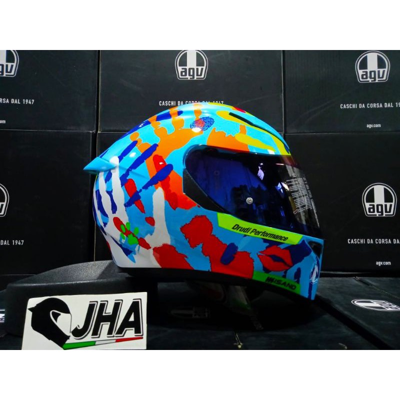 Agv misano hot sale hand