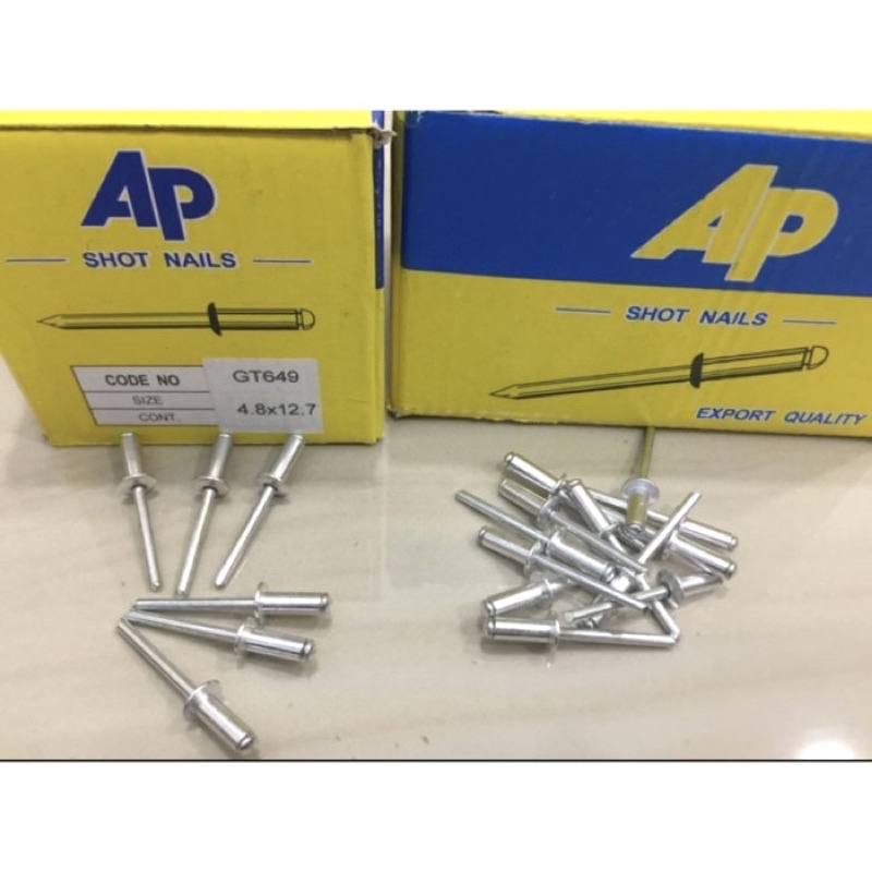 Jual Paku rivet 649 (4.8 x 12.7) paku keling 649 paku blind AP isi ...