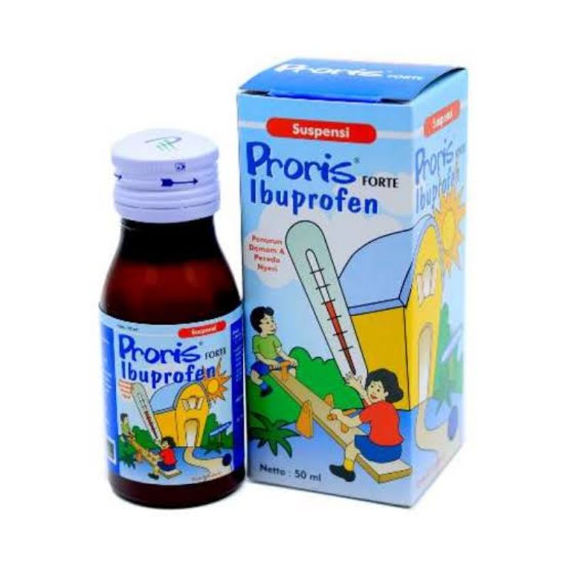 Jual Proris Forte IbuProfen Syrup 50ml | Shopee Indonesia