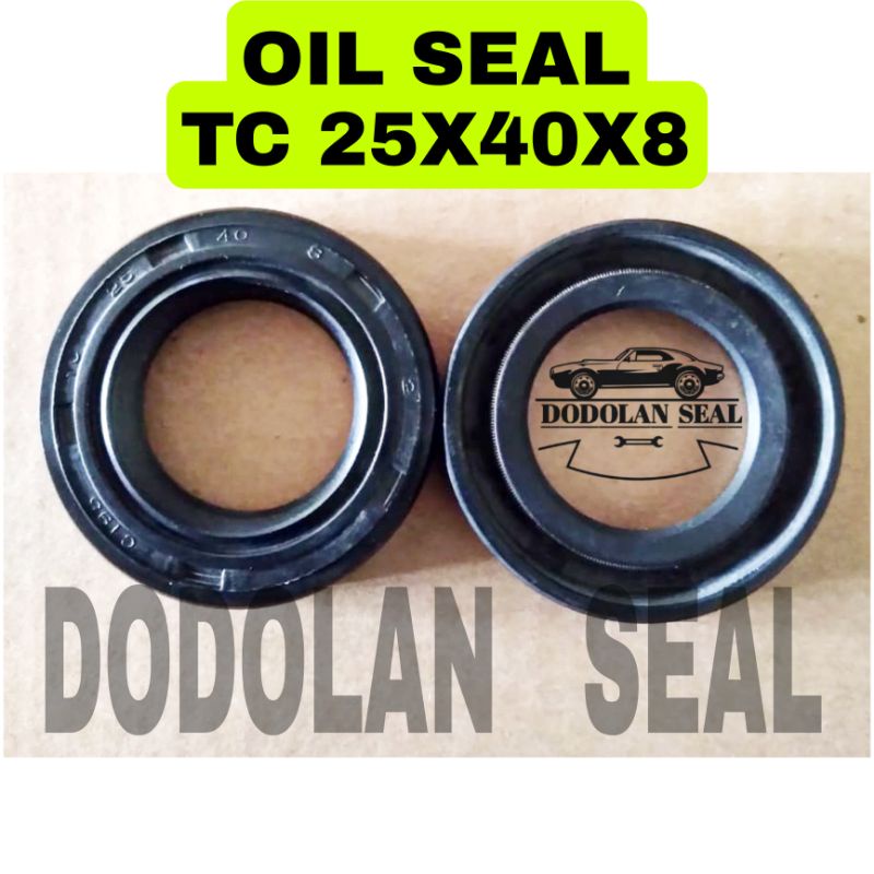 40mm O Ring EAI Oil Seal 25mm X 40mm X 8mm (2 PCS) TC Double Lip South 8mm Axle - Foto 4