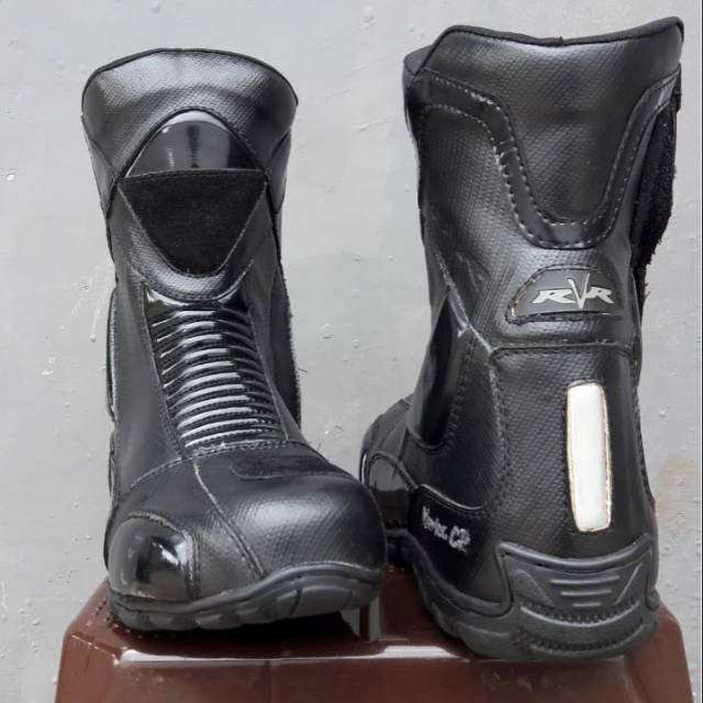 Jual Sepatu Boots Motor Touring RVR VORTEX | Shopee Indonesia