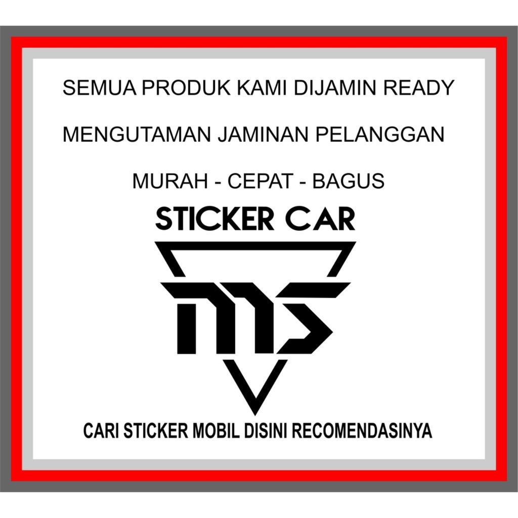 Jual sticker proton stiker sticker mobil proton exora side body best ...