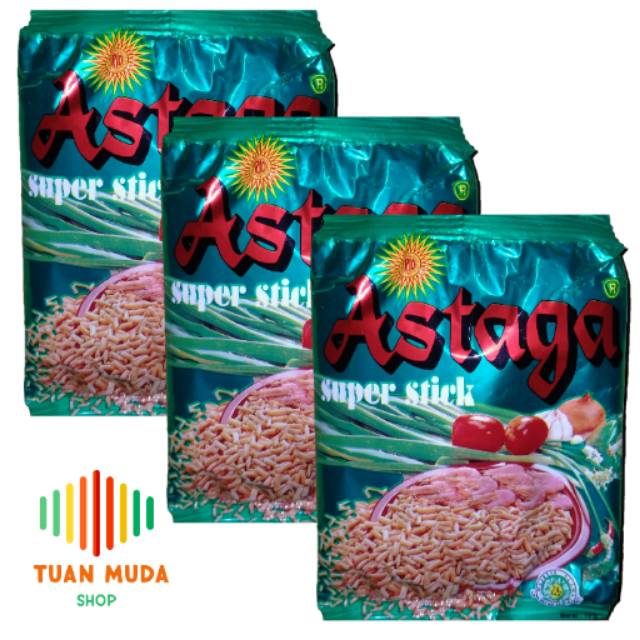 Jual ASTAGA Super Stick 10 Pcs - 1 Renceng - Jajanan Jadul Murah ...