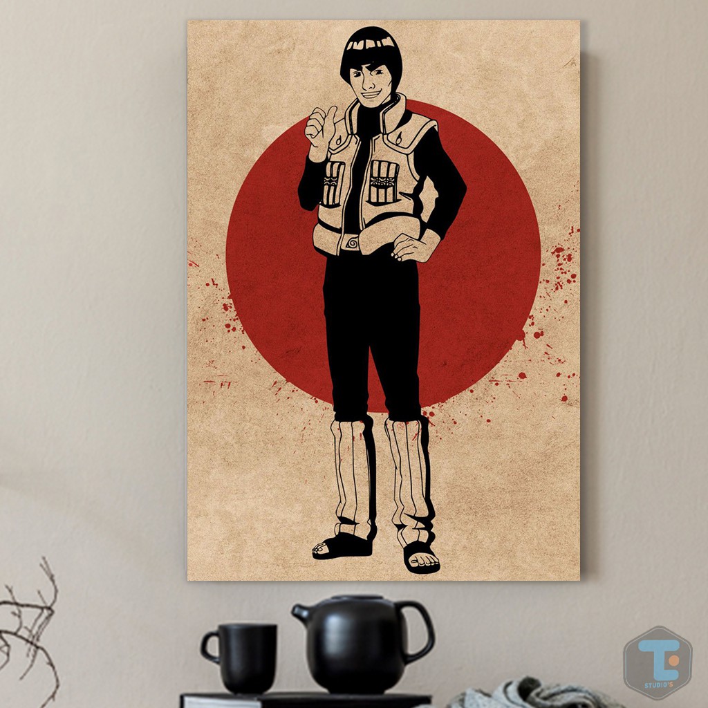 Jual Hiasan Dinding Anime Naruto Poster Kartun Jepang Desain Pajangan