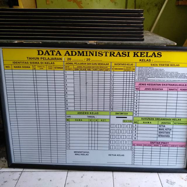 Jual Papan Data Sekolah Shopee Indonesia 8654