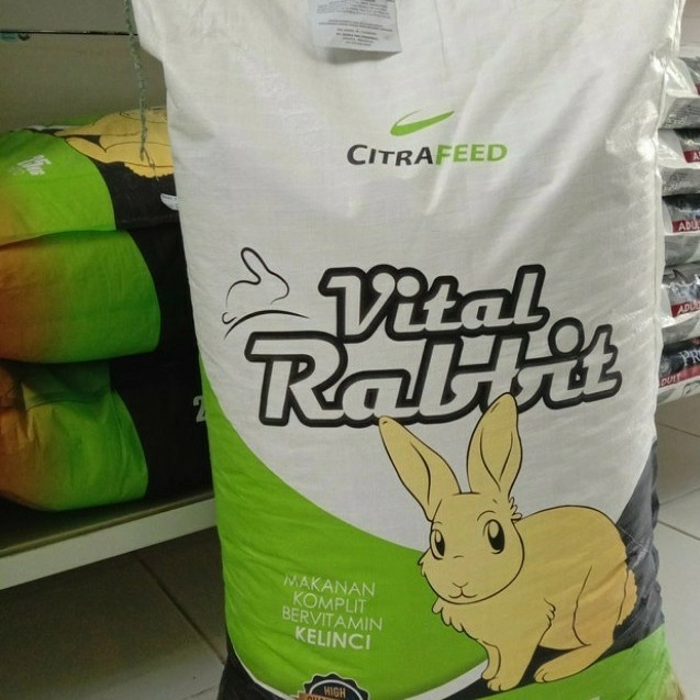 Jual makanan kelinci vital rabbit citra feed ( PAKET 5kg ) | Shopee ...