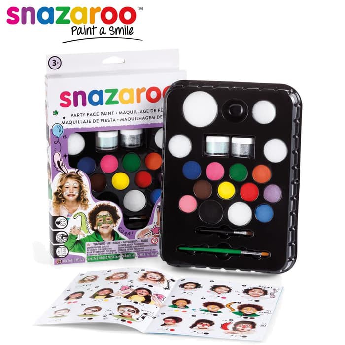  Snazaroo Face Paint Kit Ultimate Party Pack