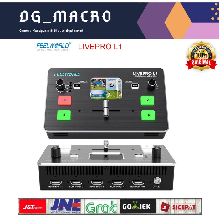 Jual Feelworld LivePro L1 Multi-Format Video Mixer Switcher | Shopee ...