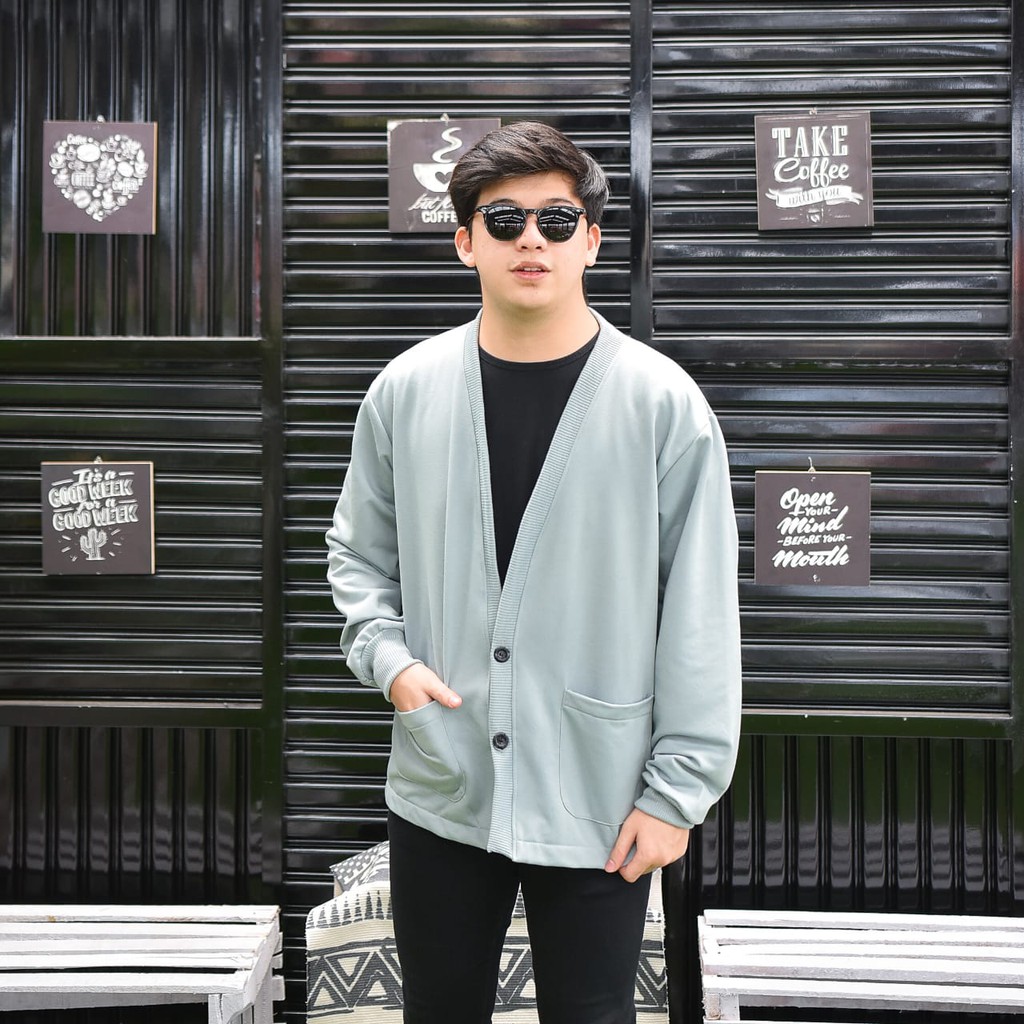 Jual Cardigan Pria Terlengkap Harga Terbaru Maret 2024 Shopee
