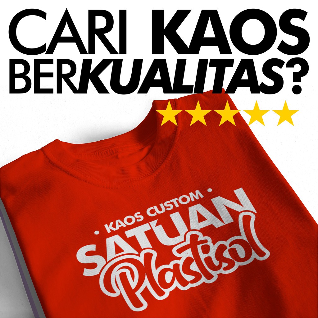Jual SABLON DTF PLASTISOL KAOS SATUAN LUSINAN CUSTOM BAJU