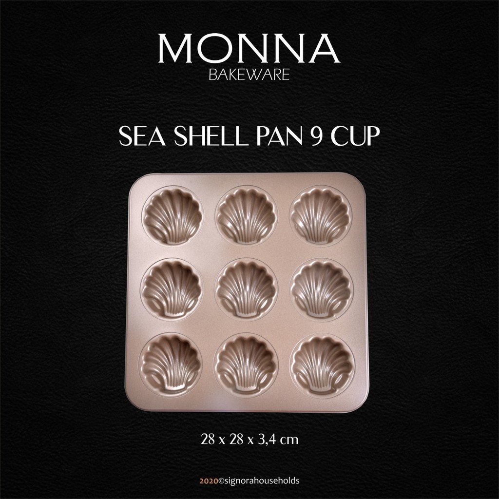 Jual Sea Shell Pan 9 CUP Monna | Shopee Indonesia