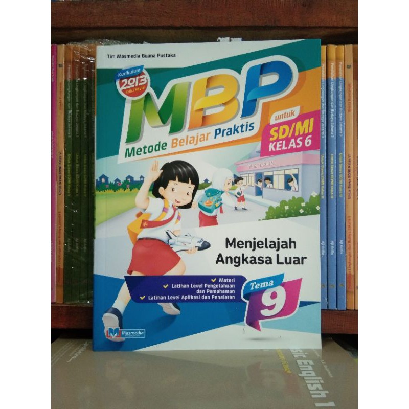 Jual Buku Mbp Kelas 6 Sd Mi Tema 1 2 3 4 5 6 7 8 9 Metode Belajar