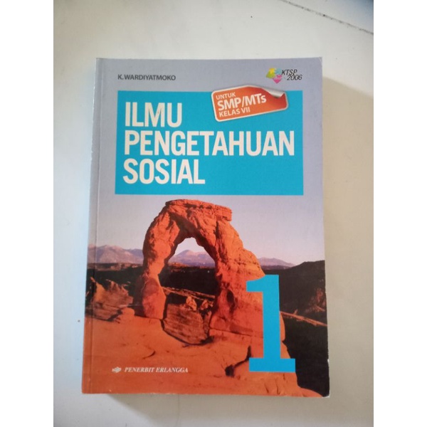 Jual Ilmu Pengetahuan Sosial SMP Kelas 1 KTSP | Shopee Indonesia