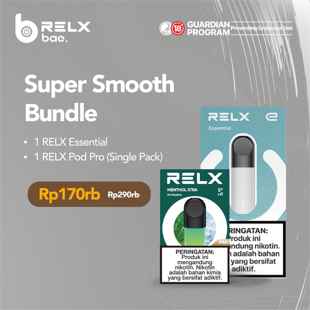 Jual RELX Bundle Essential White Device and Pod Pro (Isi 1 Pod ...