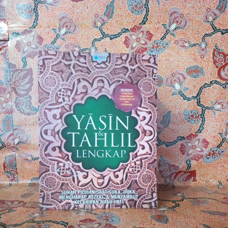 Jual Buku Agama Islam Yasin And Tahlil Lengkap Plus Cd Shopee Indonesia