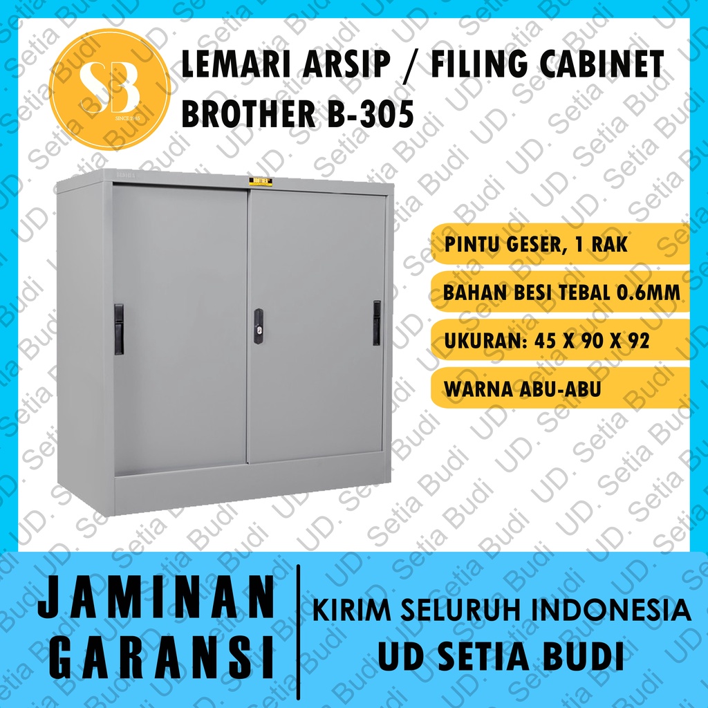 Jual Filing Cabinet Lemari Arsip Besi Brother B-305 | Shopee Indonesia