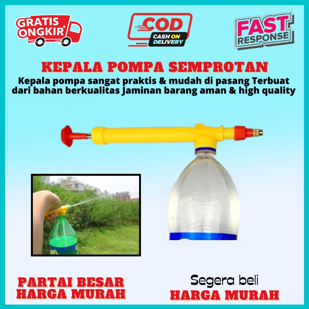Jual KEPALA POMPA BOTOL SEMPROT AIR BLUE LIGHT SEMPROTAN MANDI BURUNG ...