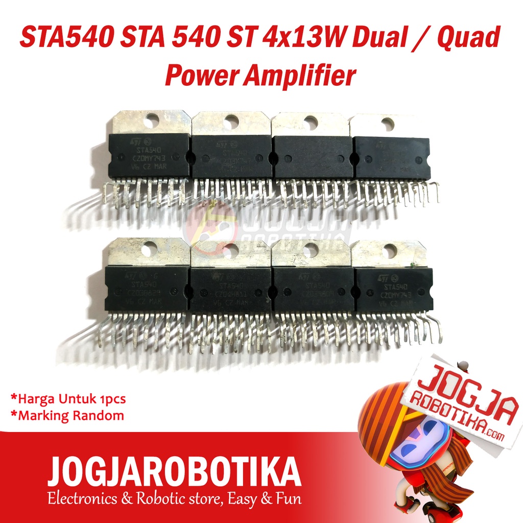 Jual STA540 STA 540 ST 4x13W Dual / Quad Power Amplifier | Shopee Indonesia