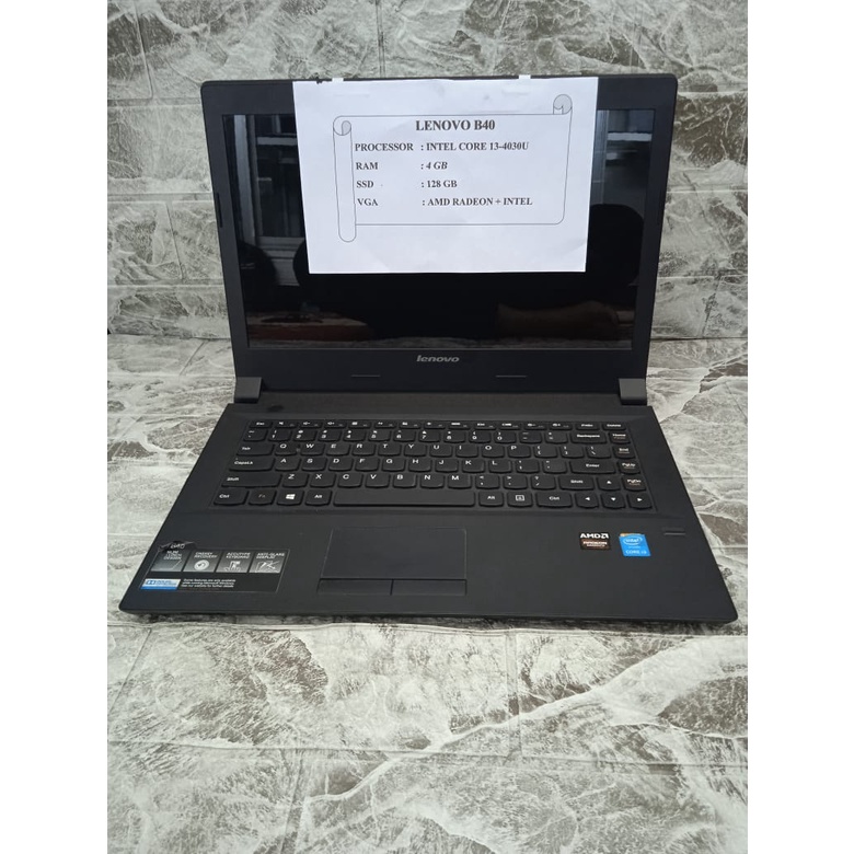 Jual laptop Lenovo B40 CORE I3-4030 DOBLE VGA AMD INTEL | Shopee Indonesia