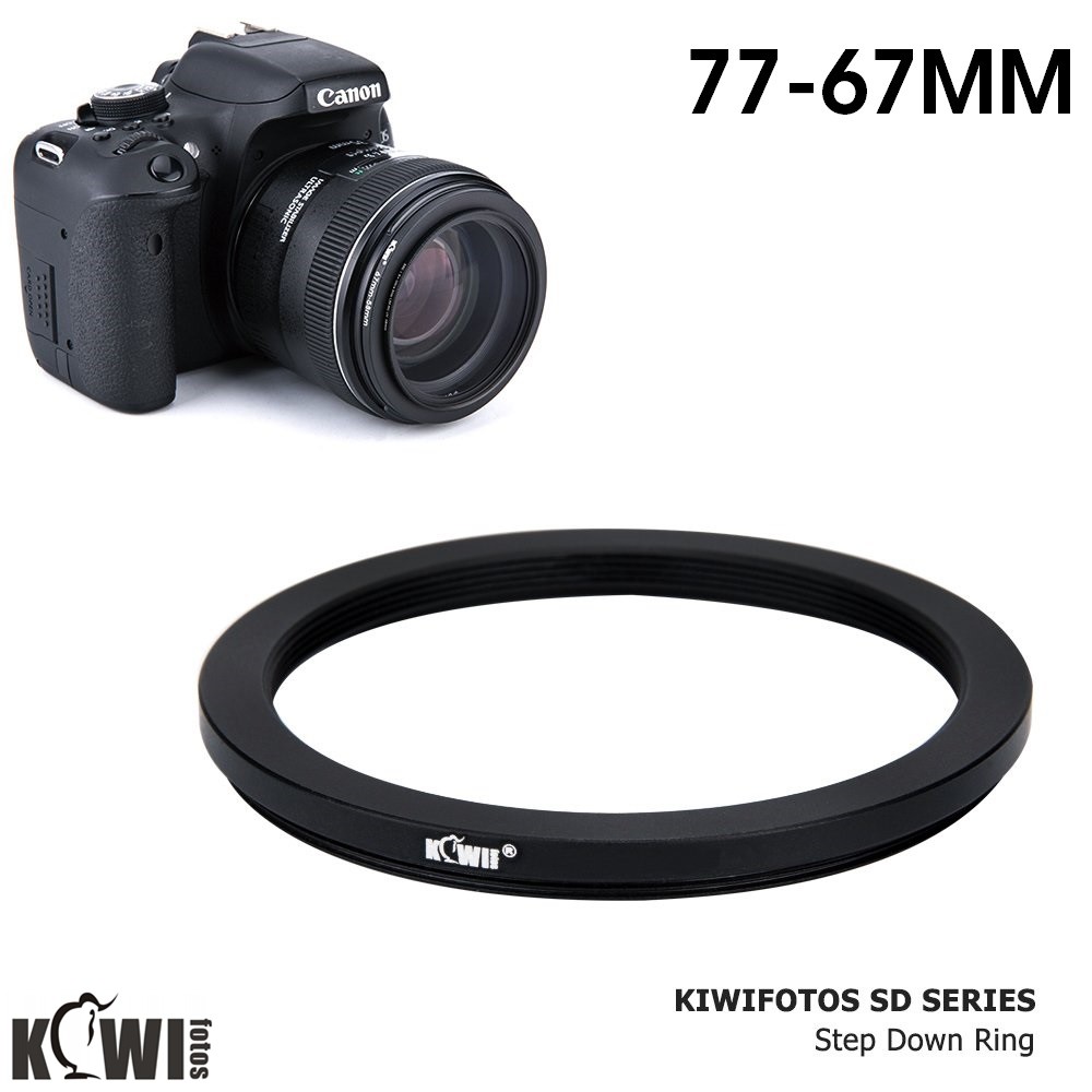 Jual Step Down Ring Adapter for Filter size 77mm to 67mm Shopee Indonesia