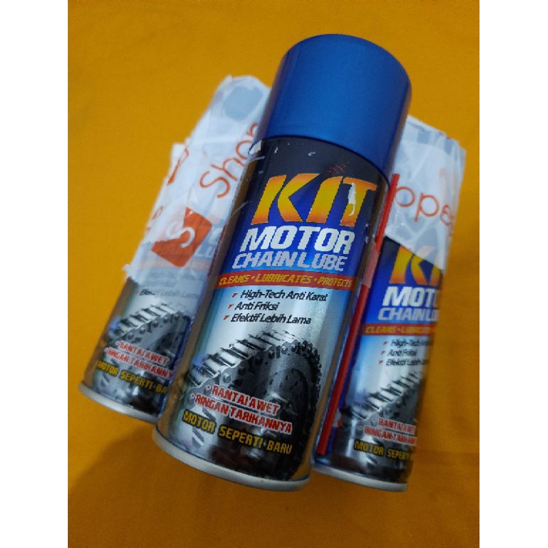 Jual KIT Motor Chain Lube cairan pembersih dan pelumas rantai motor