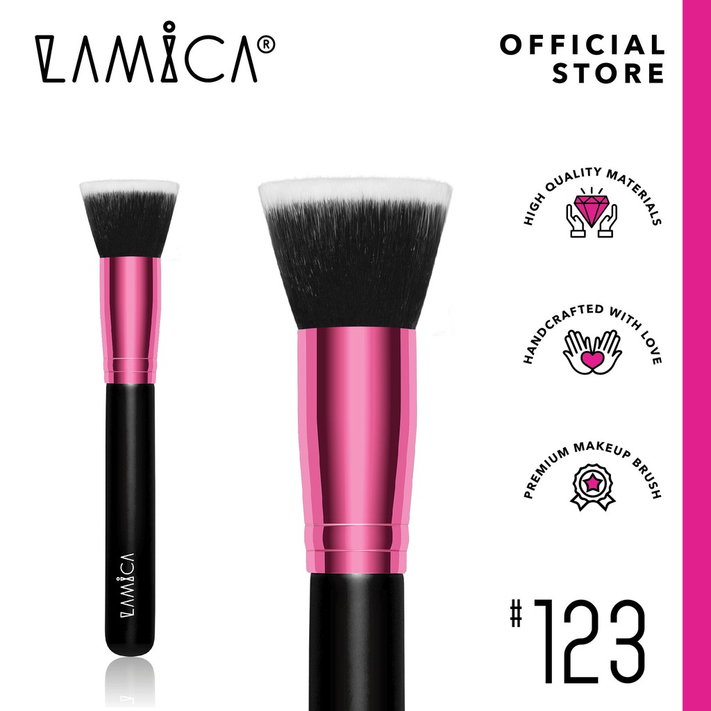 Jual LAMICA Flat Top Buffer Brush Shopee Indonesia