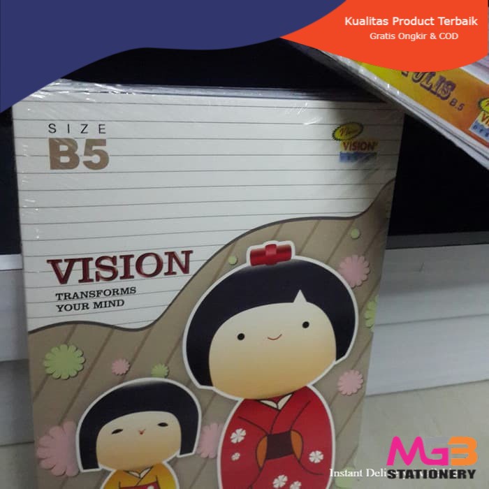 Jual Buku Tulis Boxy Vision 42 Lembar - MGB | Shopee Indonesia