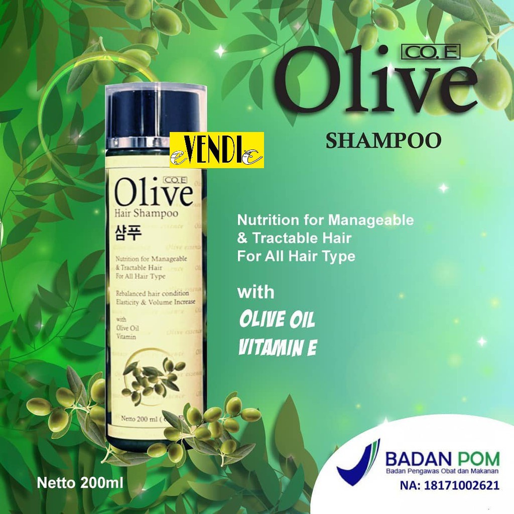 Jual SYB OLIVE Hair Shampo With oil Vitamin Olive Conditioner Hair ...