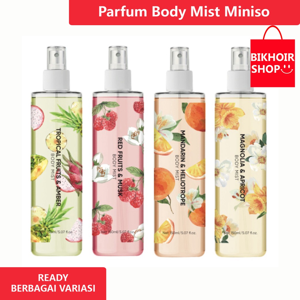 Jual Parfum Body Mist Miniso Ml Miniso Beauty Body Mist Parfum Perfum Spray Wanita Pria