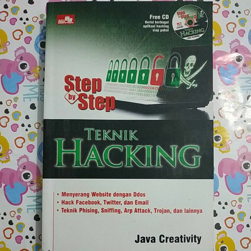 Jual Buku Komputer Step By Step Teknik Hacking Shopee Indonesia