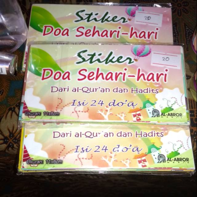 Jual Stiker Doa Sehari Hari Shopee Indonesia