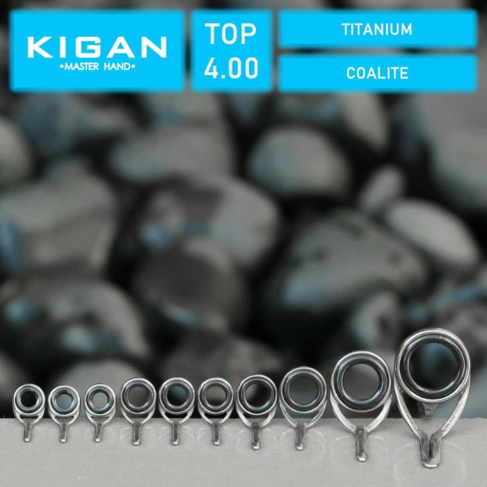 Kigan 3D Titanium Zirconia Bait Guide Kit (T-ZDZSG-129) – Duri Fishing