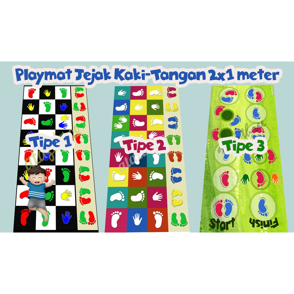 Jual Playmat Hitzz Jejak Kaki Shopee Indonesia