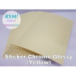 Jual Jual Sticker Chromo Glossy A3 1 Pack 100 lembar Berkualitas ...