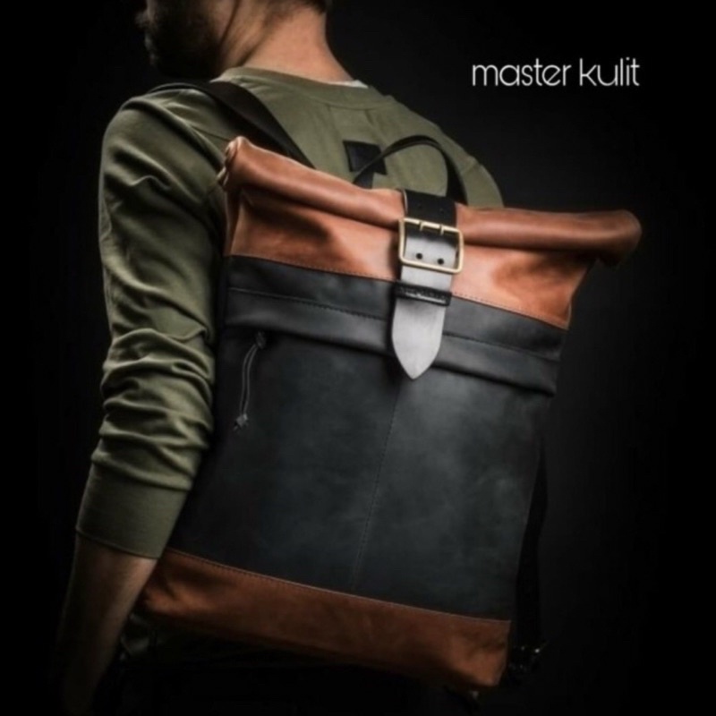 Jual Tas Ransel Kulit Asli Bahan Super mk63 | Shopee Indonesia
