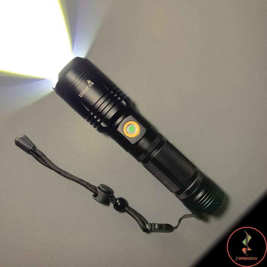 Jual Senter LED XHP 70 ultrafire Cree Compact baterai 18650 26650 ...
