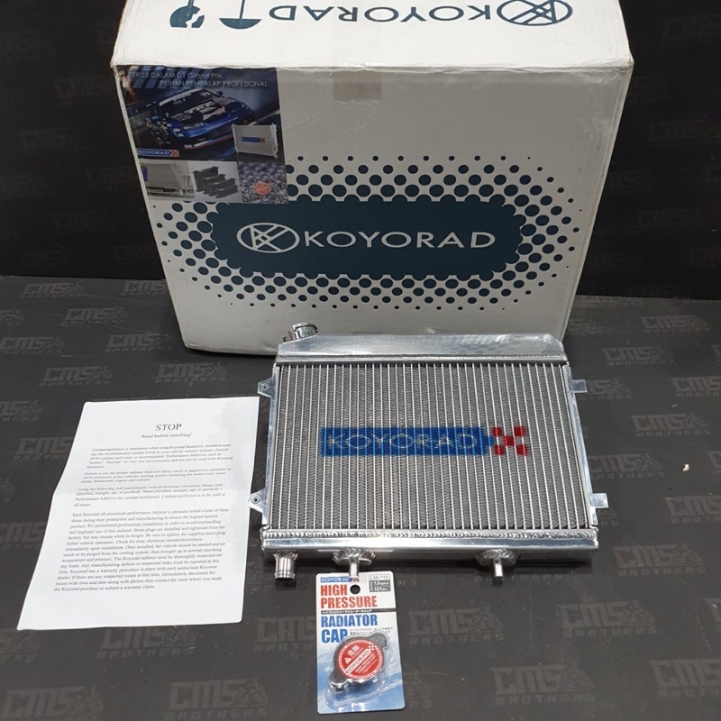 Jual Radiator NSR 150SP Koyorad Racing + Tutup Radiator NSR SK-C13 ...