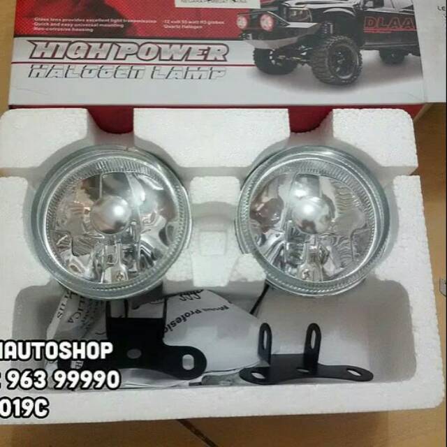 Jual Fog Lamp Rush APV Agya Ayla Innova Universal Diameter 8cm | Shopee ...