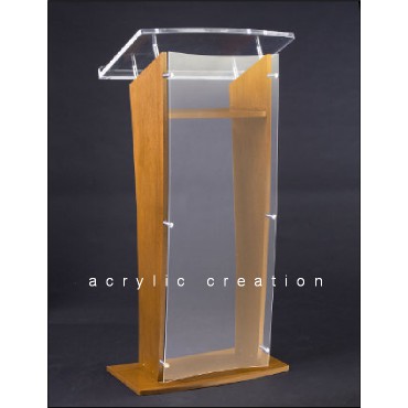 Jual Acrylic Podium / PD08 / Acrylic Lectren / Mimbar Akrilik | Shopee ...