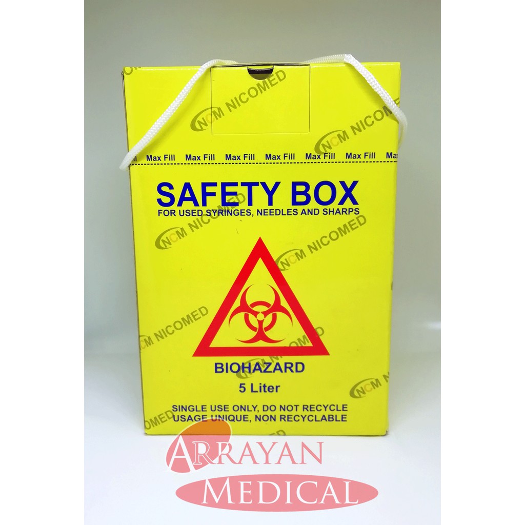 Jual Safety Box Ukuran 5 Liter Shopee Indonesia