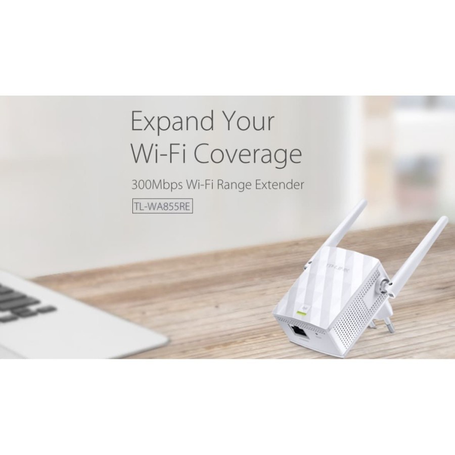 Jual Wifi range extender tplink 300Mbps 2.4ghz n300 2x2 mimo access