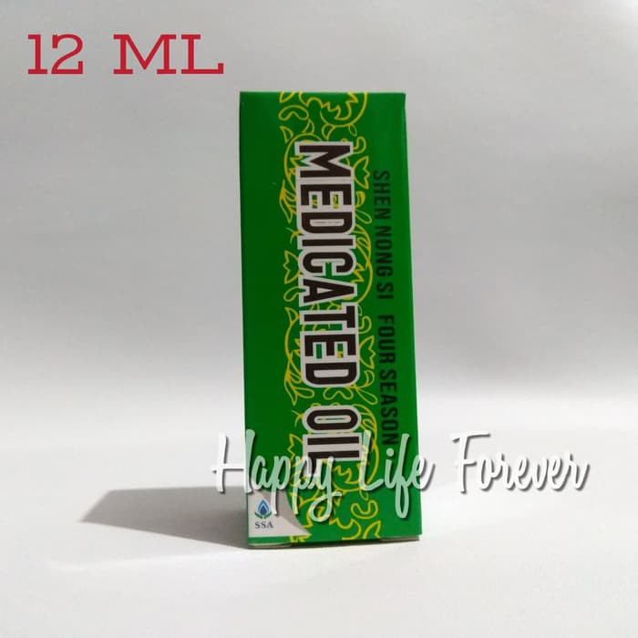 Jual Medicated Oil - Shen Nong Si Four Season 12 Ml / 12 Cc - Minyak ...